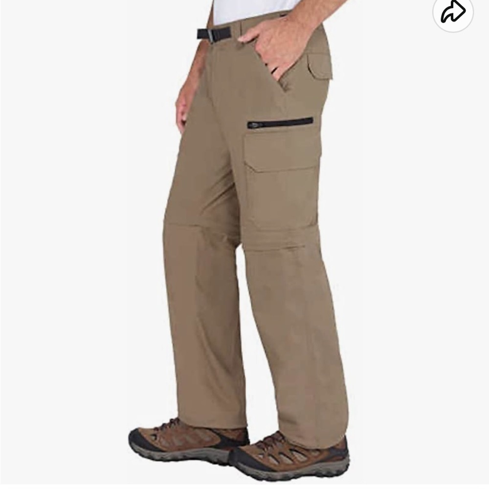 BC clothing mens cargo hiking pants / shorts XXL X 30